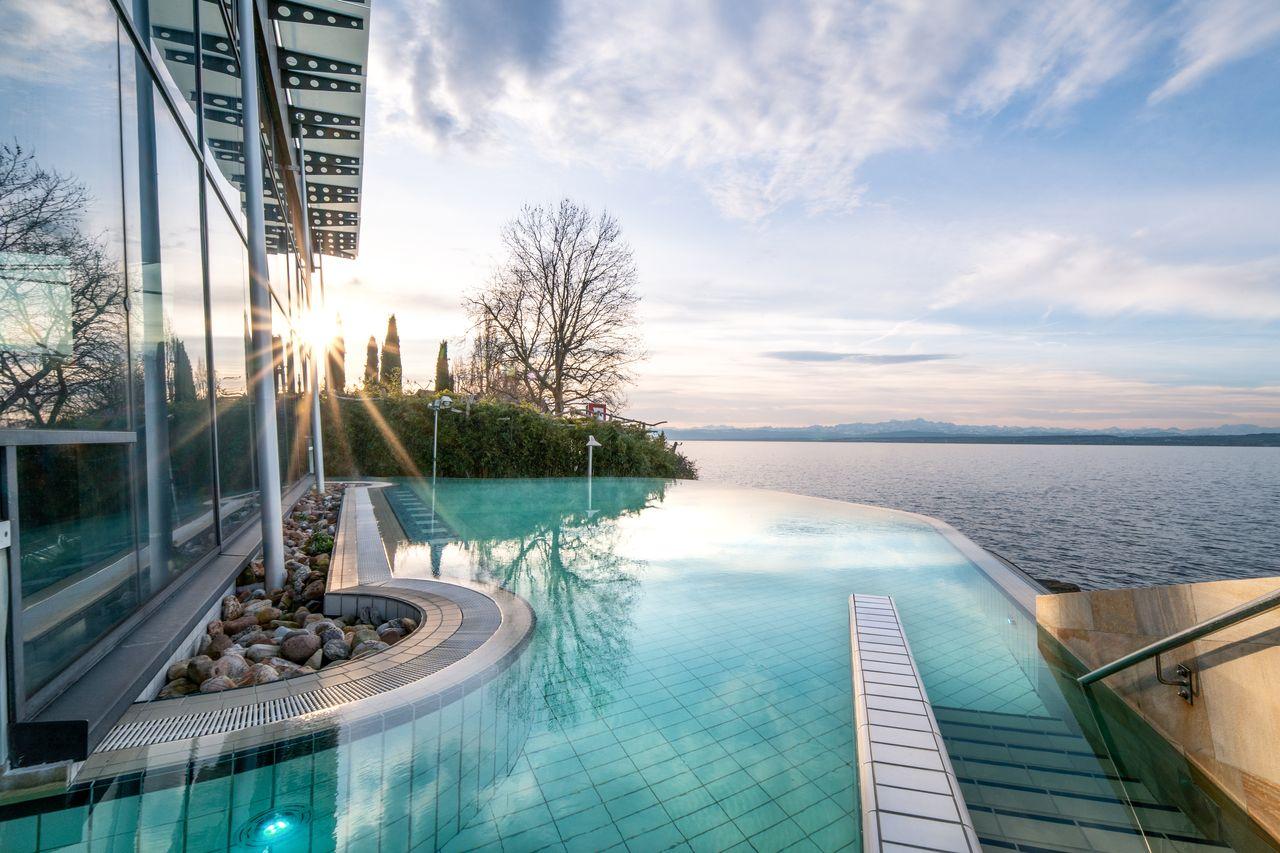 Hagnau am Bodensee: Hotel DreiKönig 1 Nacht für 189 € für Zwei inkl. Frühstück, 1x 3-Gänge-Dinner und 1x Therme